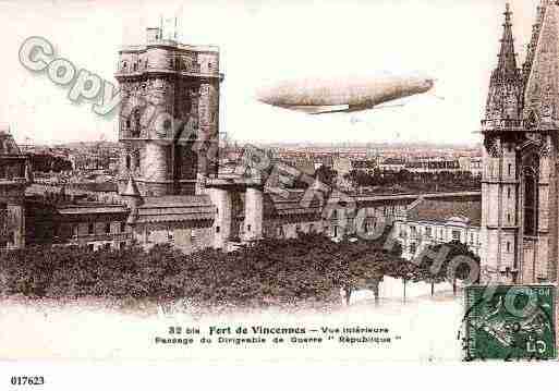 Ville de VINCENNES, carte postale ancienne