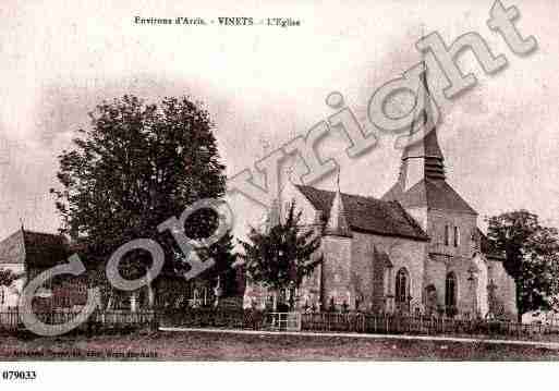 Ville de VINETS, carte postale ancienne