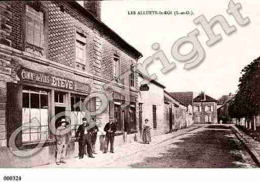 Ville de ALLUETSLEROI(LES), carte postale ancienne