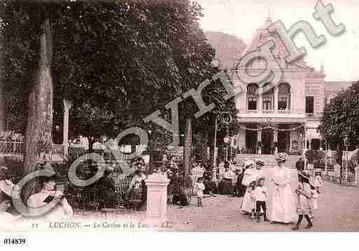 Ville de BAGNERESDELUCHON, carte postale ancienne