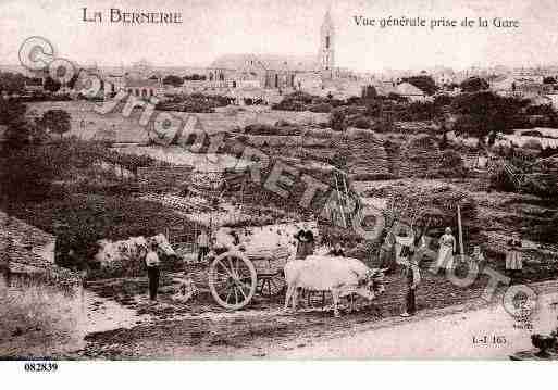 Ville de BERNERIEENRETZ(LA), carte postale ancienne