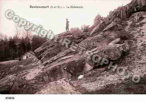 Ville de BOULANCOURT, carte postale ancienne