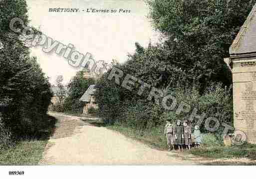 Ville de BRETIGNY, carte postale ancienne