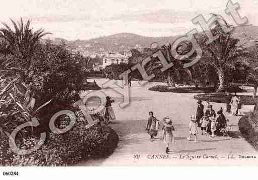 Ville de CANNES, carte postale ancienne