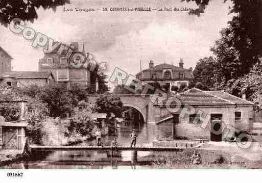 Ville de CHARMES, carte postale ancienne