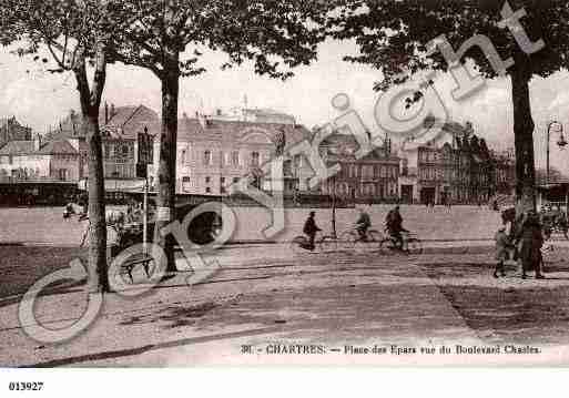 Ville de CHARTRES, carte postale ancienne