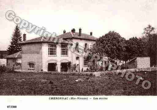 Ville de CHERONNAC, carte postale ancienne