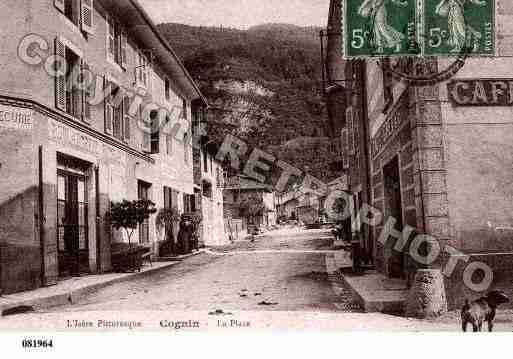 Ville de COGNINLESGORGES, carte postale ancienne