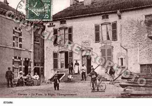 Ville de COUSSEY, carte postale ancienne