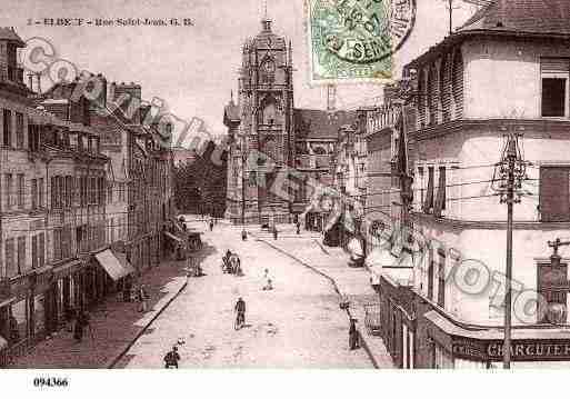 Ville de ELBEUF, carte postale ancienne