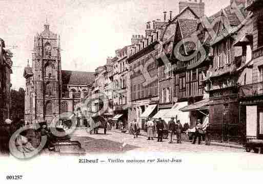 Ville de ELBEUF, carte postale ancienne