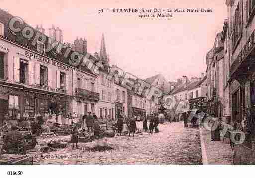 Ville de ETAMPES, carte postale ancienne