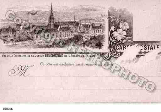 Ville de FECAMP, carte postale ancienne