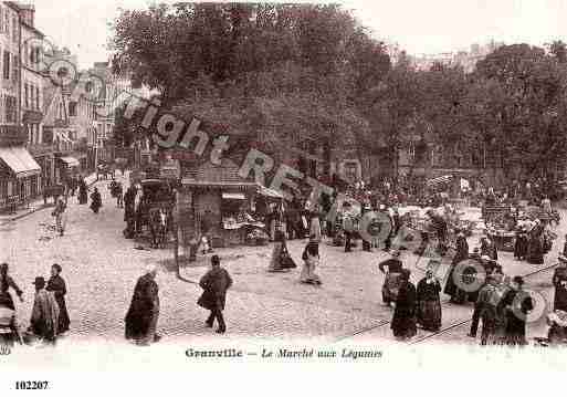 Ville de GRANVILLE, carte postale ancienne