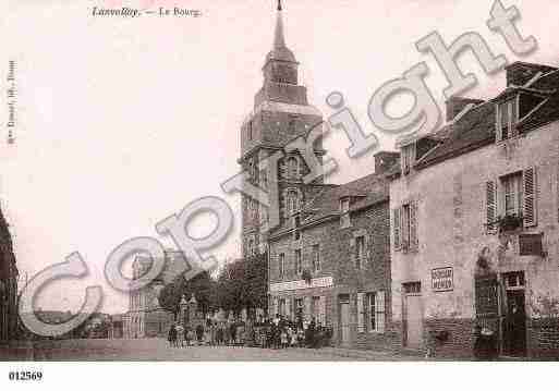 Ville de LANVALLAY, carte postale ancienne