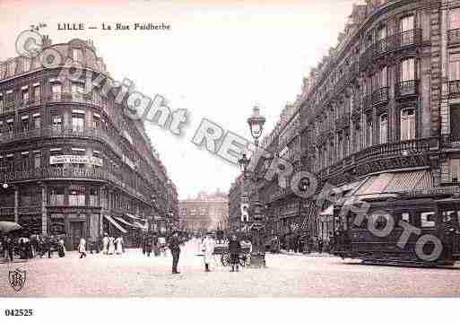 Ville de LILLE, carte postale ancienne