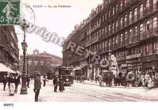 Ville de LILLE, carte postale ancienne