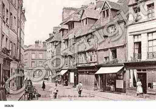 Ville de LISIEUX, carte postale ancienne