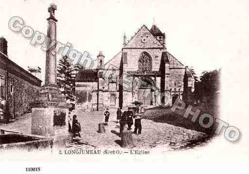 Ville de LONGJUMEAU, carte postale ancienne