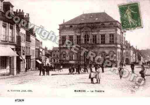 Ville de MAMERS, carte postale ancienne