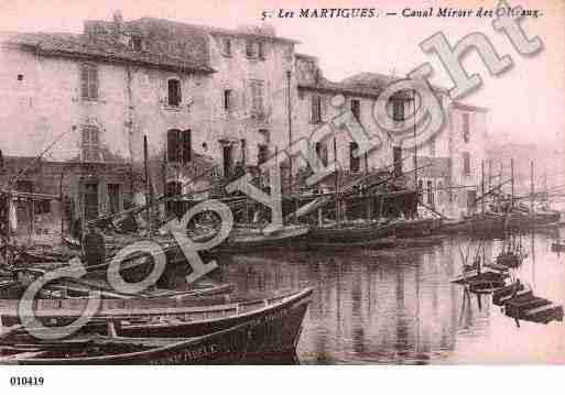 Ville de MARTIGUES, carte postale ancienne