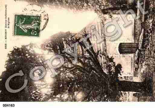 Ville de MAUNY, carte postale ancienne Ville de MAUNY, carte postale ancienne
