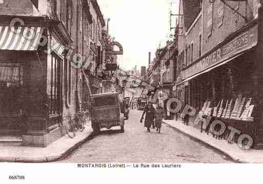 Ville de MONTARGIS, carte postale ancienne