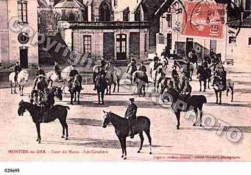 Ville de MONTIERENDER, carte postale ancienne