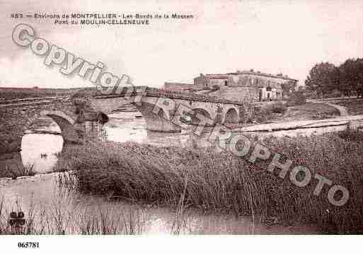 Ville de MONTPELLIER, carte postale ancienne