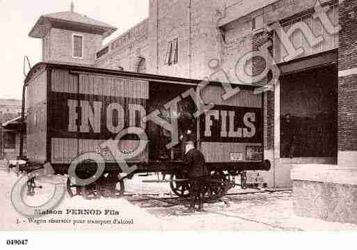 Ville de PONTARLIER, carte postale ancienne