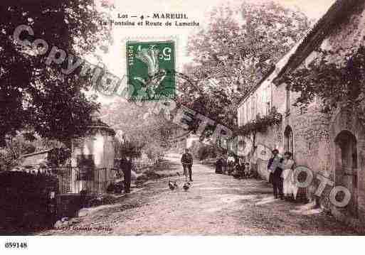 Ville de ROC(LE), carte postale ancienne