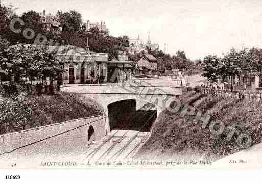 Ville de SAINTCLOUD, carte postale ancienne