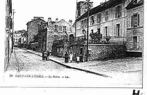 Ville de SAINTCYRL'ECOLE, carte postale ancienne