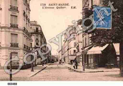 Ville de SAINTMANDE, carte postale ancienne