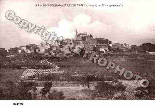 Ville de SAINTPONSDEMAUCHIENS, carte postale ancienne