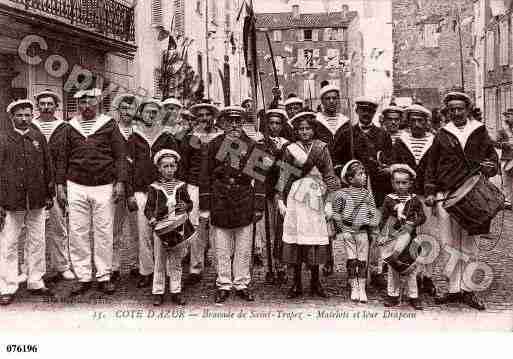 Ville de SAINTTROPEZ, carte postale ancienne