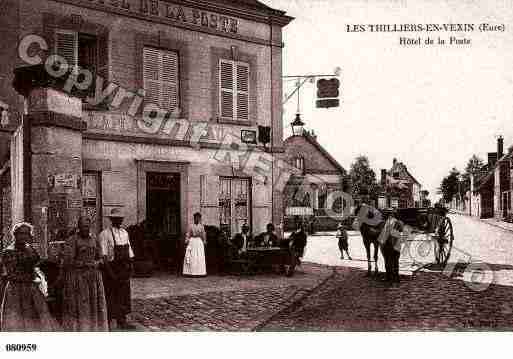 Ville de THILLIERSENVEXIN(LES), carte postale ancienne