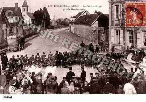 Ville de THILLIERSENVEXIN(LES), carte postale ancienne