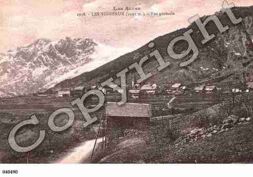 Ville de VIGNEAUX(LES), carte postale ancienne