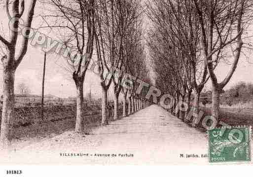 Ville de VILLELAURE, carte postale ancienne