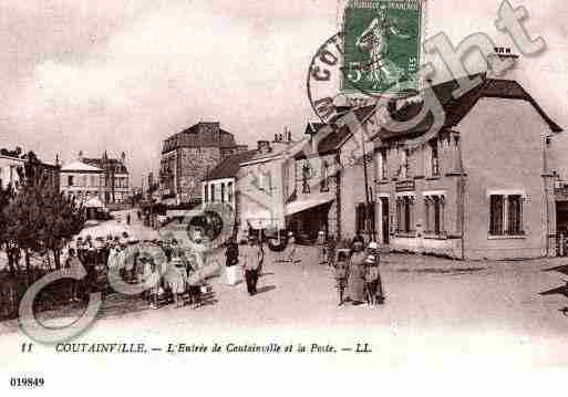 Ville de AGONCOUTAINVILLE, carte postale ancienne