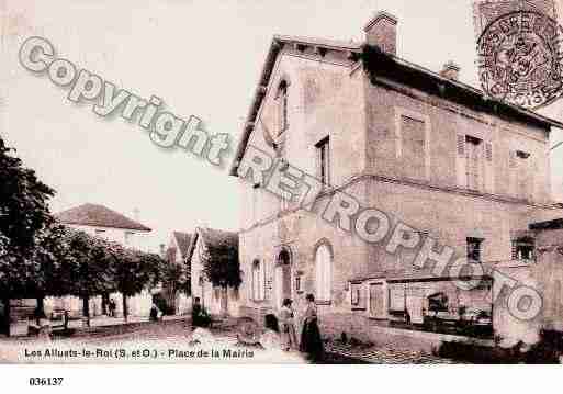 Ville de ALLUETSLEROI(LES), carte postale ancienne