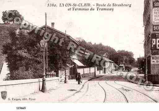 Ville de CALUIREETCUIRE, carte postale ancienne