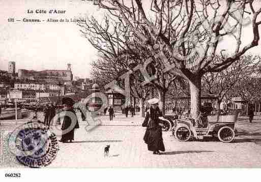 Ville de CANNES, carte postale ancienne