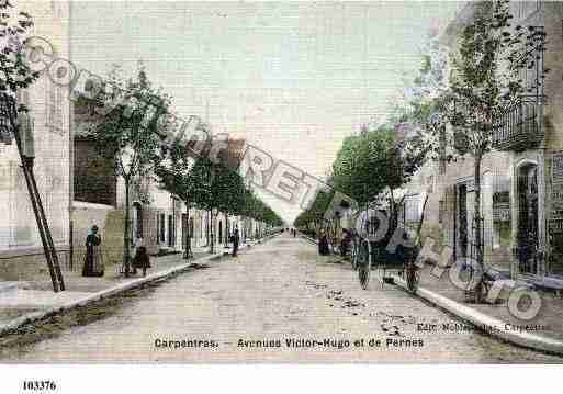 Ville de CARPENTRAS, carte postale ancienne