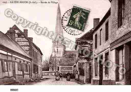 Ville de CERLANGUE(LA), carte postale ancienne