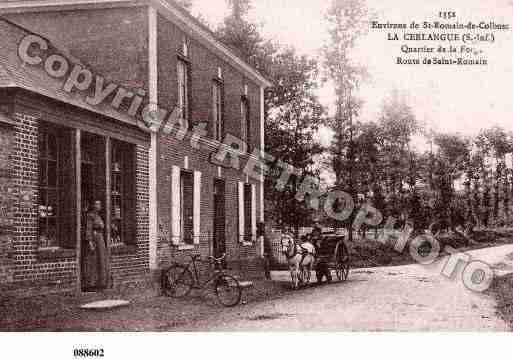 Ville de CERLANGUE(LA), carte postale ancienne