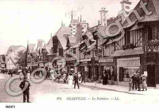 Ville de DEAUVILLE, carte postale ancienne