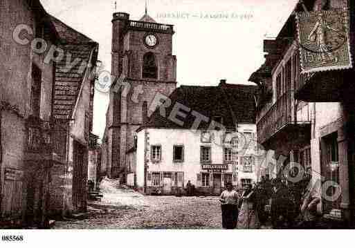 Ville de DORNECY, carte postale ancienne