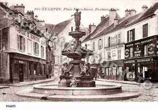 Ville de ETAMPES, carte postale ancienne